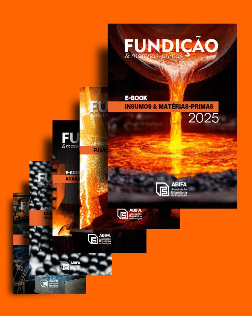 E-books ABIFA: uma vitrine de fornecedores do setor de fundição